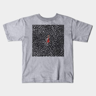 AIR JORDAN Jumpman CEMENT pattern Kids T-Shirt